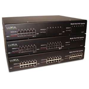 Luxul 6 Port Multi Port Power over Ethernet Hub