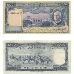  Angola 1970 1000 Escudos, Pick 98 
