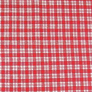 Cotton Classics Fabric Vintage Red & White Plaid FQs  