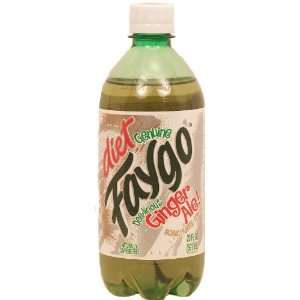 Faygo diet ginger ale, extra dry, 20 fl. Grocery & Gourmet Food