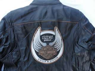 NEW***Harley Davidson Limited Edition 105th Anniversary Leather 