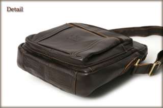 Rolendio Mens Cross Genuine Leather Messanger Bag 3Type  