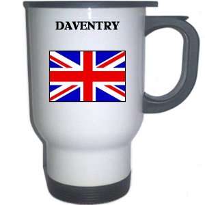  UK/England   DAVENTRY White Stainless Steel Mug 
