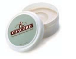 CONCORD SHAVE, ALMOND Scented SOAP in Travel Dish  