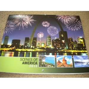  2010 Scenes of America Calander with 160+ Occasion 