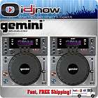 DJ NOW GEMINI DJ CDJ 600 2 PACK DJ Tabletop CD//USB Player