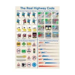    The Real Highway Code   Highway Code   86x61cm