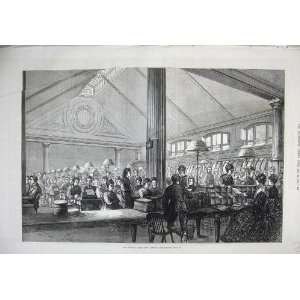 1874 Central Telegraph Office Instrument Gallery Art 