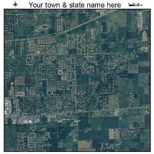   Aerial Photography Map of Cumberland, Indiana 2010 IN 