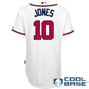  Atlanta Braves Authentic Chipper Jones Home Cool Base Jersey 