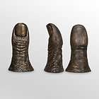 Vitruvian Collection Large Thumb Sculpture Resin Faux Bronze