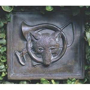  Fox and Horn Wall Plaque