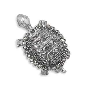  Marcasite Turtle Pin Jewelry