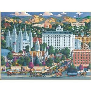  Salt Lake City   Dowdle Suitcase Jigsaw Puzzle 1000pc 