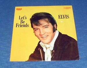 ELVIS PRESLEY CAS 2408 *LETS BE FRIENDS* RECORD ALBUM  