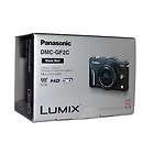 Panasonic Lumix DMC GF2C 12mp Digital Camera Black NEW HD/3D NO 