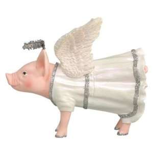  This Little Piggy Angel Pig Figurine