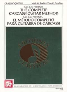 The Complete Carcassi Guitar Method Book, Eng/Span, NEW  