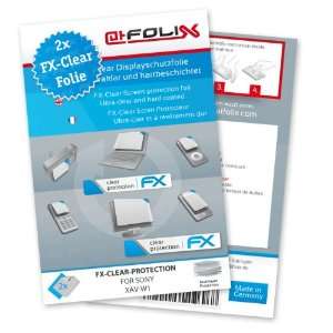  2 x atFoliX FX Clear Invisible screen protector for Sony XAV 
