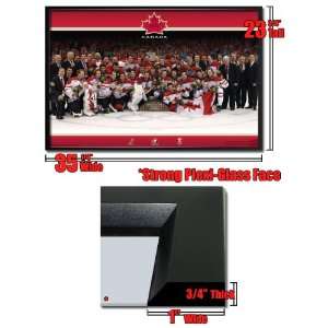  Framed Hockey Canada Team Poster Olympic Team Fr4862