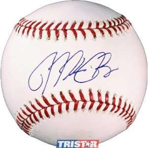 Michael Bourn Autographed Baseball 