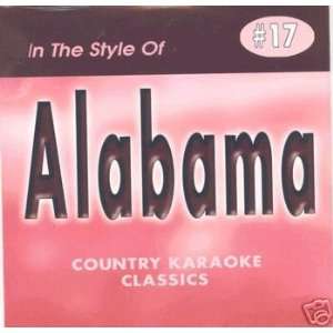  ALABAMA Country Karaoke Classics CDG Music CD Musical 