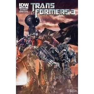  Transformers 3 Movie Prequel Foundation #2 John Barber 