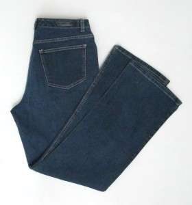 GLORIA VANDERBILT Dark Rinse Boot Cut Stretch Jeans Size 12  