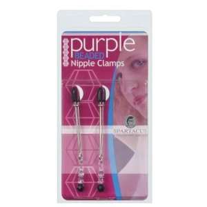  Purple Beaded Clamps   Tweezer Spartacus Health 