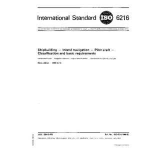  ISO 62161980, Shipbuilding    Inland navigation    Pilot 