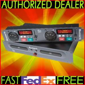 New Numark CDN25 Rackmount Dual DJ CD Player Authorized DealerFull 