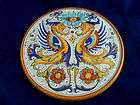 deruta originali maioliche clay platter tray charger hand made italy 