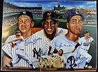 Duke Snider Mickey Mantle Willie Mays Autographed COA  