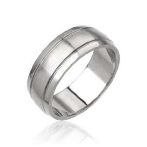  Mens Stainless Steel Wedding Band Ring Size 12 
