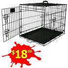 Expandable Dog Crate Small Wire and Wood Crate Dog Cages Dog Kennel 