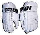 NEW TRON 80 90 Series Hockey Gloves (WHITE) Size 14.5