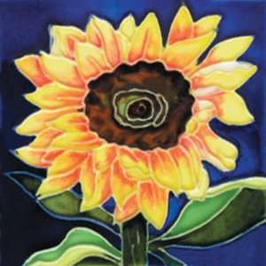  4x4 Art Tile   Sunflower