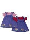 BNWOT Girl Embroidered MONSOON Pinafore Bow Dress/Pink Frill Top (4 