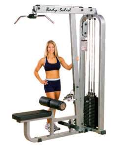   Lat Pulldown / Low Row Machine 310lb weight stack 638448005662  