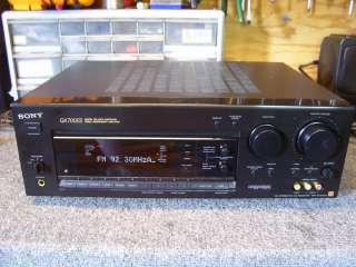 SONY AM/FM SURROUND SOUND RECEIVER MODEL STR GX700ES  