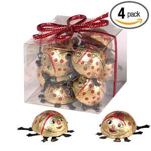 Storz Gold Ladybugs In Acetate Cube, 14 Count (Pack of 4)  