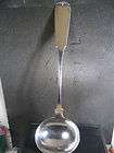 coin silver ladle  