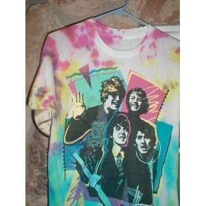  The Beatles Tye Dye T Shirt Medium 