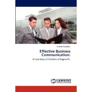  Business Communication A Case Study of First Bank of Nigeria 
