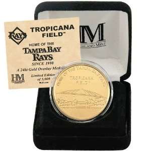 Tampa Bay Rays 24kt Gold Game Coin 