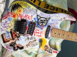   Sh t Shampoo Guitar (also a Graffiti painted by Dan Lawrence