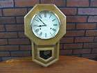 Vintage 31 Day LeGant Chime Pendulum Regulator Wall Clock