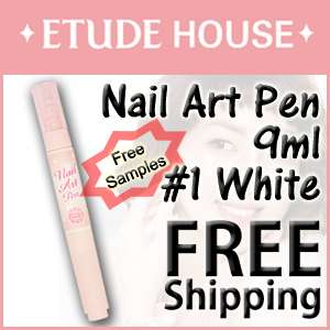Etude House] Etudehouse Nail Art Pen 9ml #1 White  