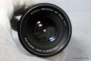   lens general info sn 7868766 made in japan it will fit many konica