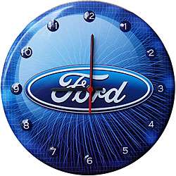 Ford Logo Nostalgic Tin Clock  